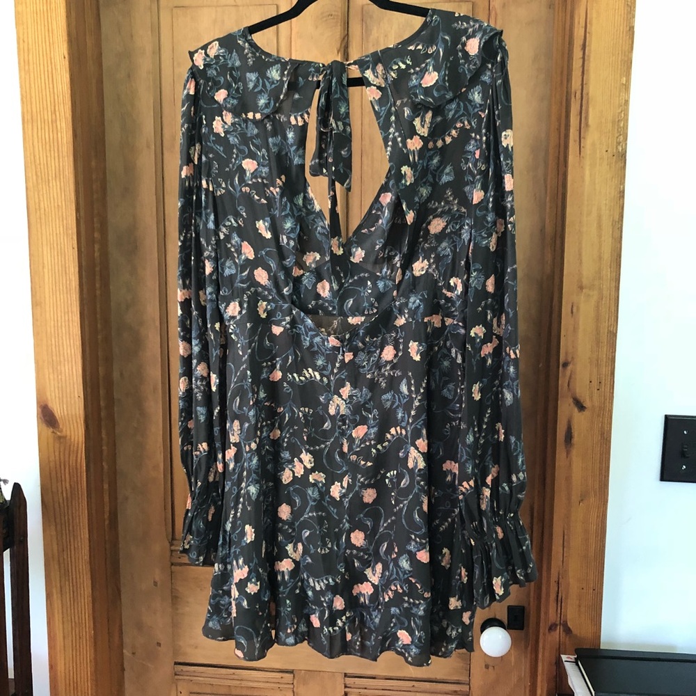 Free People Smooth Operator floral mini dress/tunic - Picture 6 of 9